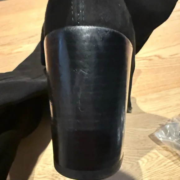 Stuart Weitzman Suede 5050 Over the Knee Boots 11.5 US new without box - Picture 13 of 14